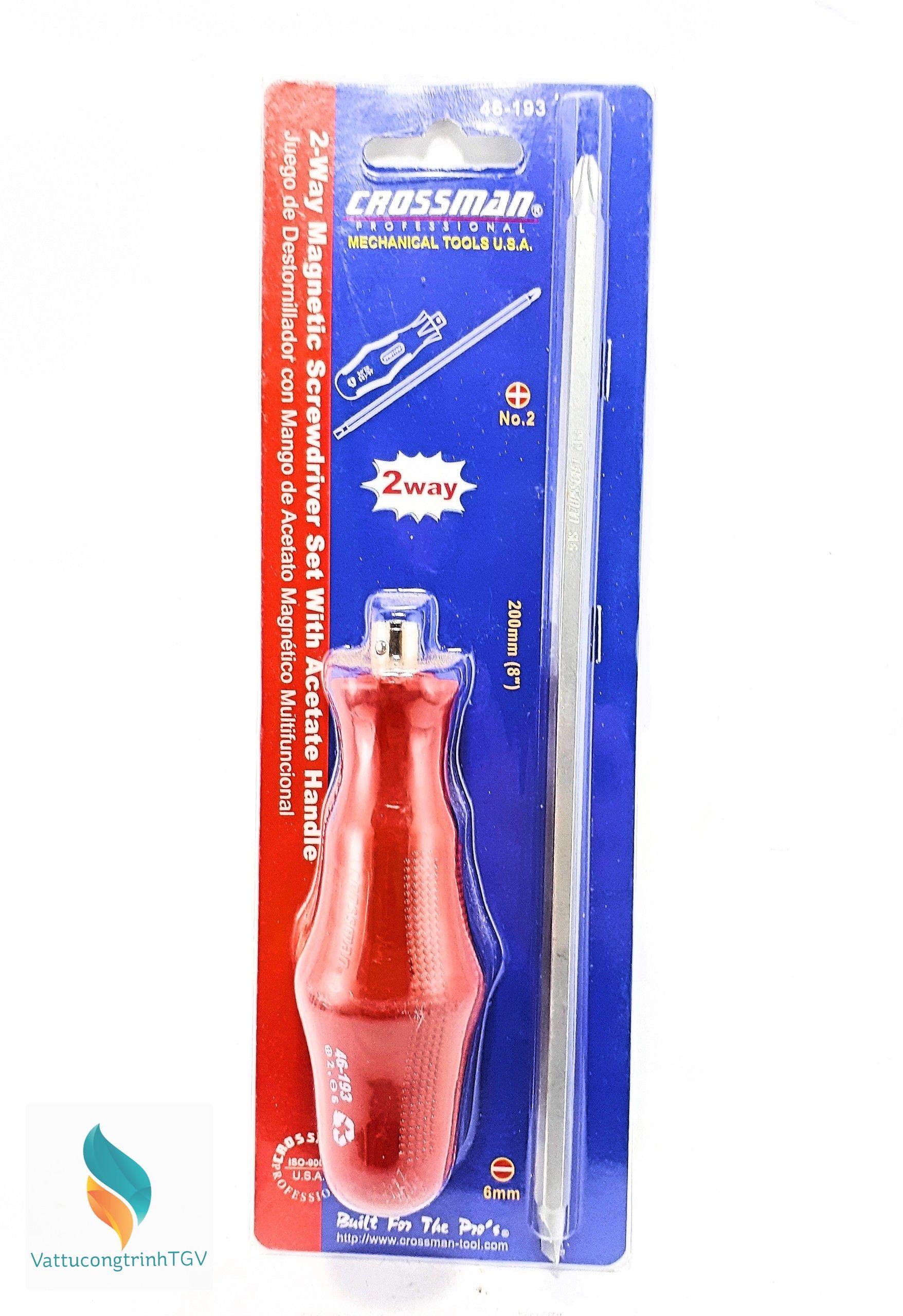 Tuốc vít 2 đầu  CROSSMAN 46-193