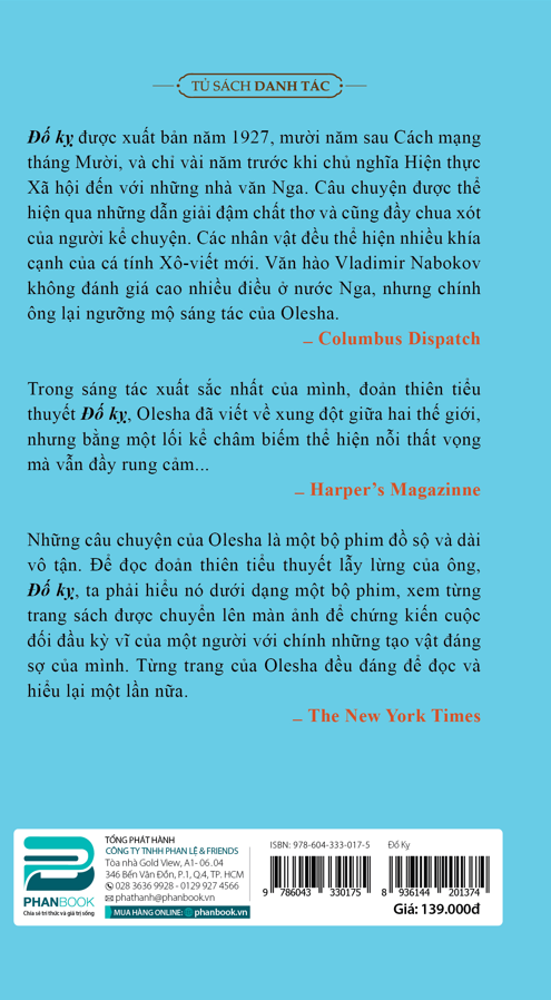 Fahasa - Đố Kỵ