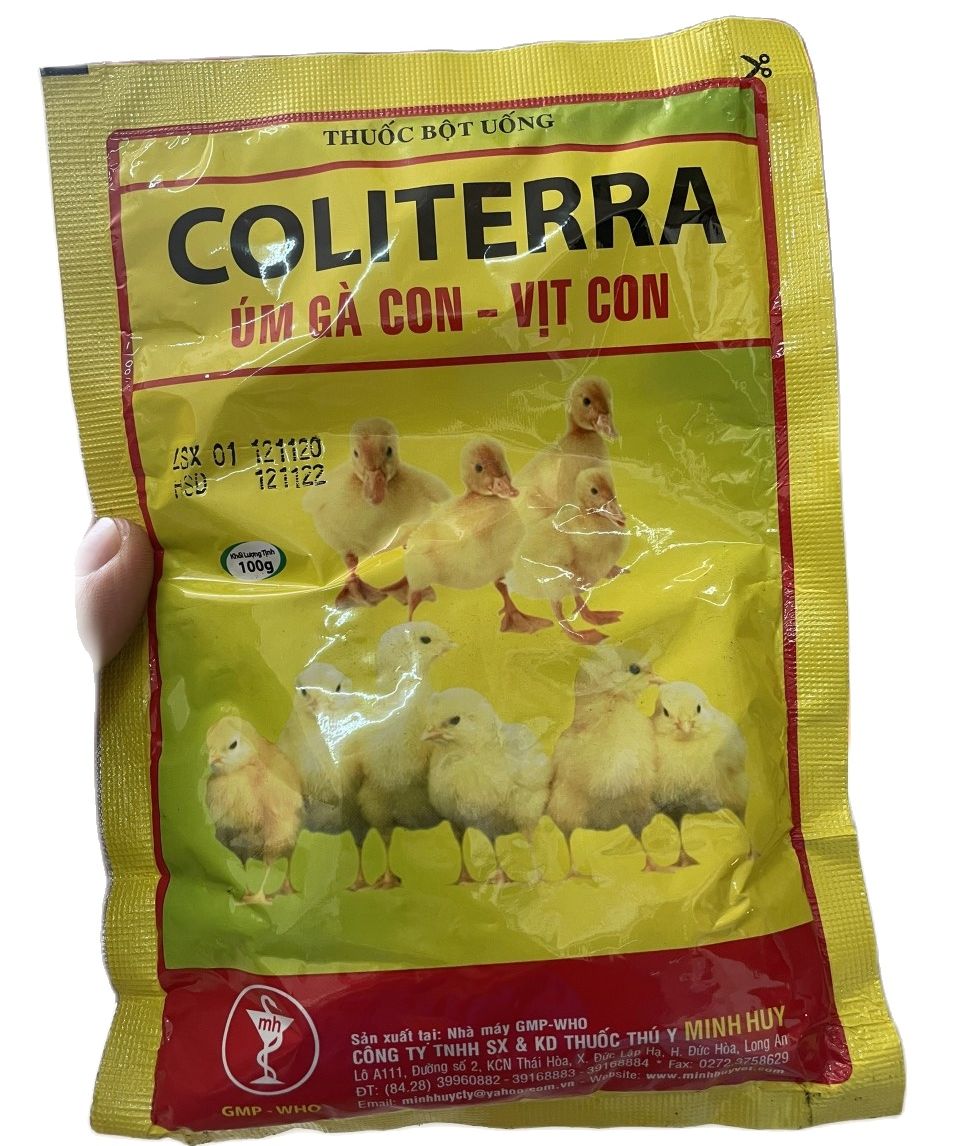 Úm gà con, vịt con Coliterra gói 100g