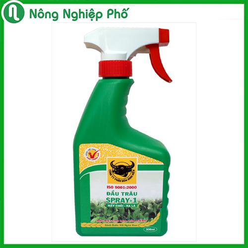 Phân bón lá Đầu Trâu Spray 1 nảy chồi ra lá - Bình xịt 500ml - Nông Nghiệp Phố