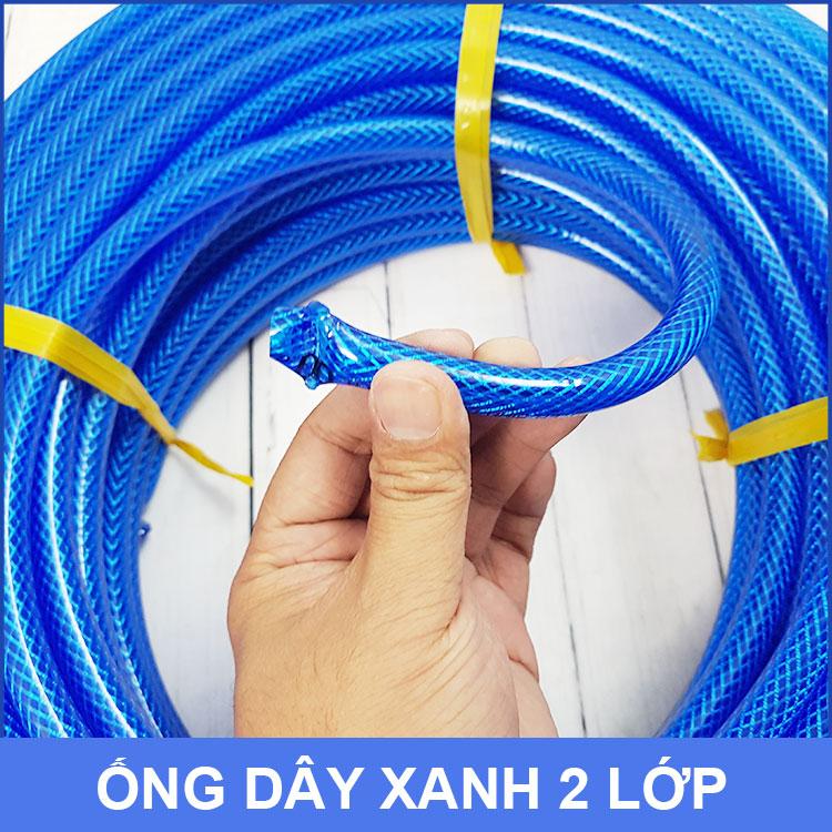Ống dây xanh lưới áp lực máy bơm mini 12mm 8m