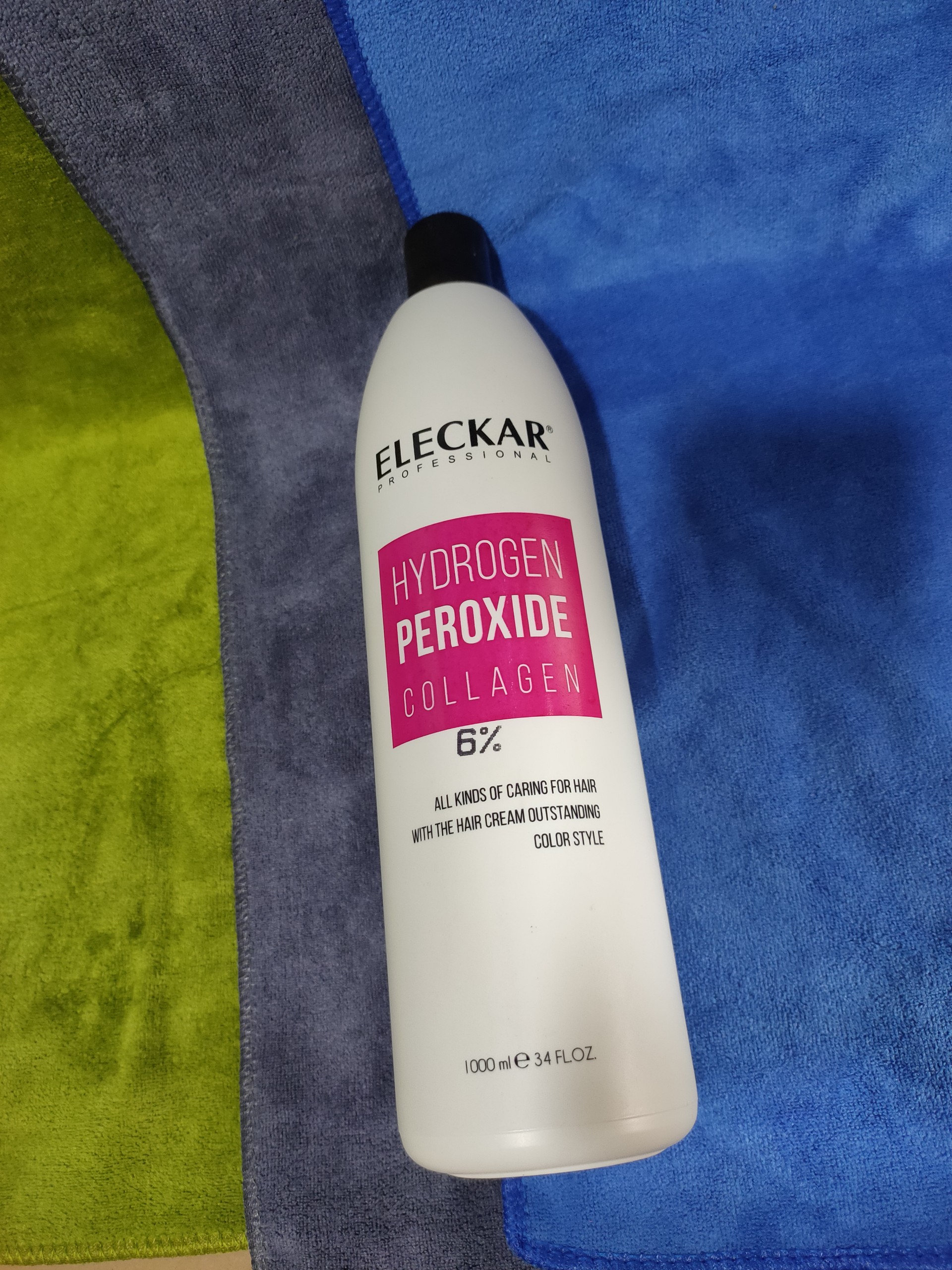 Oxy trợ nhuộm eleckar 1000ml
