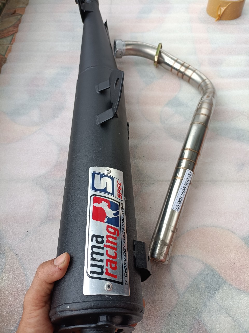 Pô uma racing gắn exciter 155 vva 2021