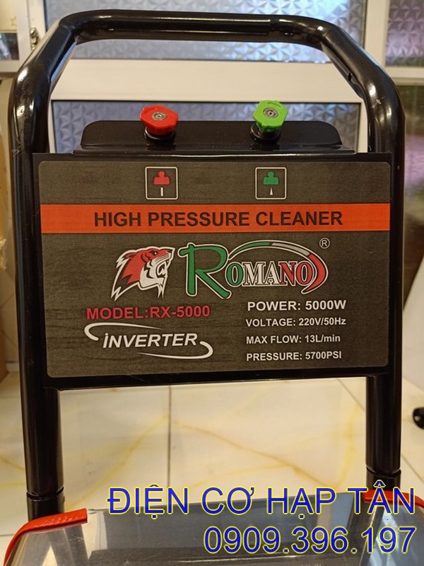 Máy Rửa Xe Romano 4KW  RX-5000 - Cao Áp
