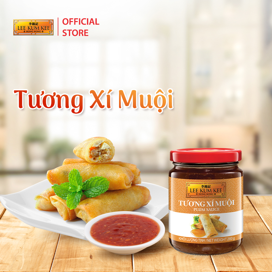 [Đơn 150K Tặng Gói Sốt] Tương xí muội LEE KUM KEE PLUM SAUCE lon thiếc 2.31 kg