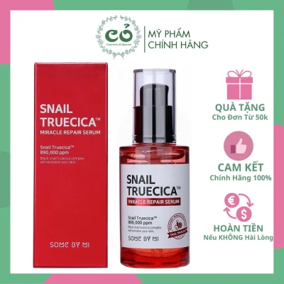 [HCM]Tinh Chất Snail TrueCica Serum Some By Mi