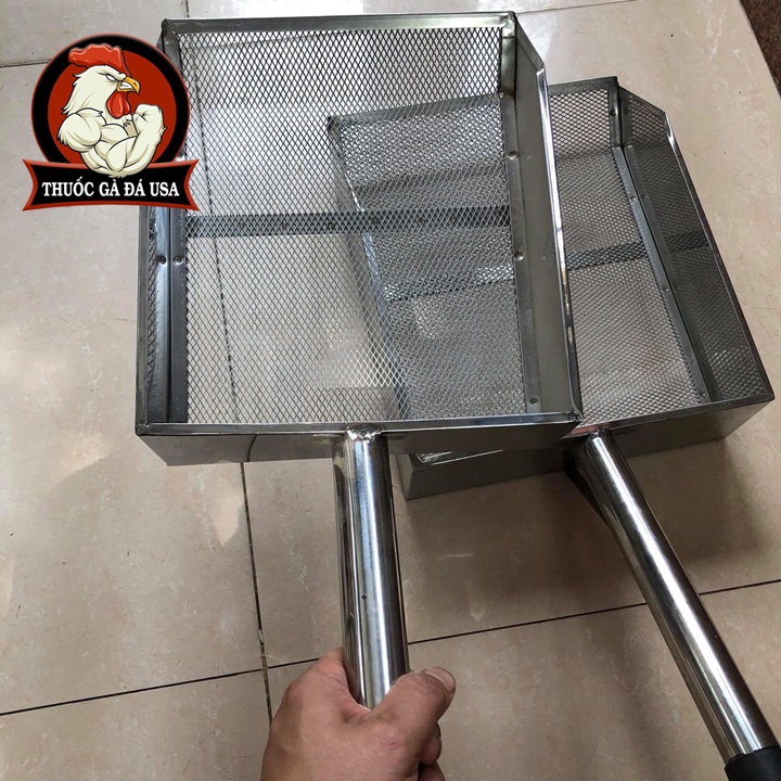 DỤNG CỤ VỆ SINH CHUỒNG GÀ BẰNG INOX - CÓ 3 KÍCH CỠ