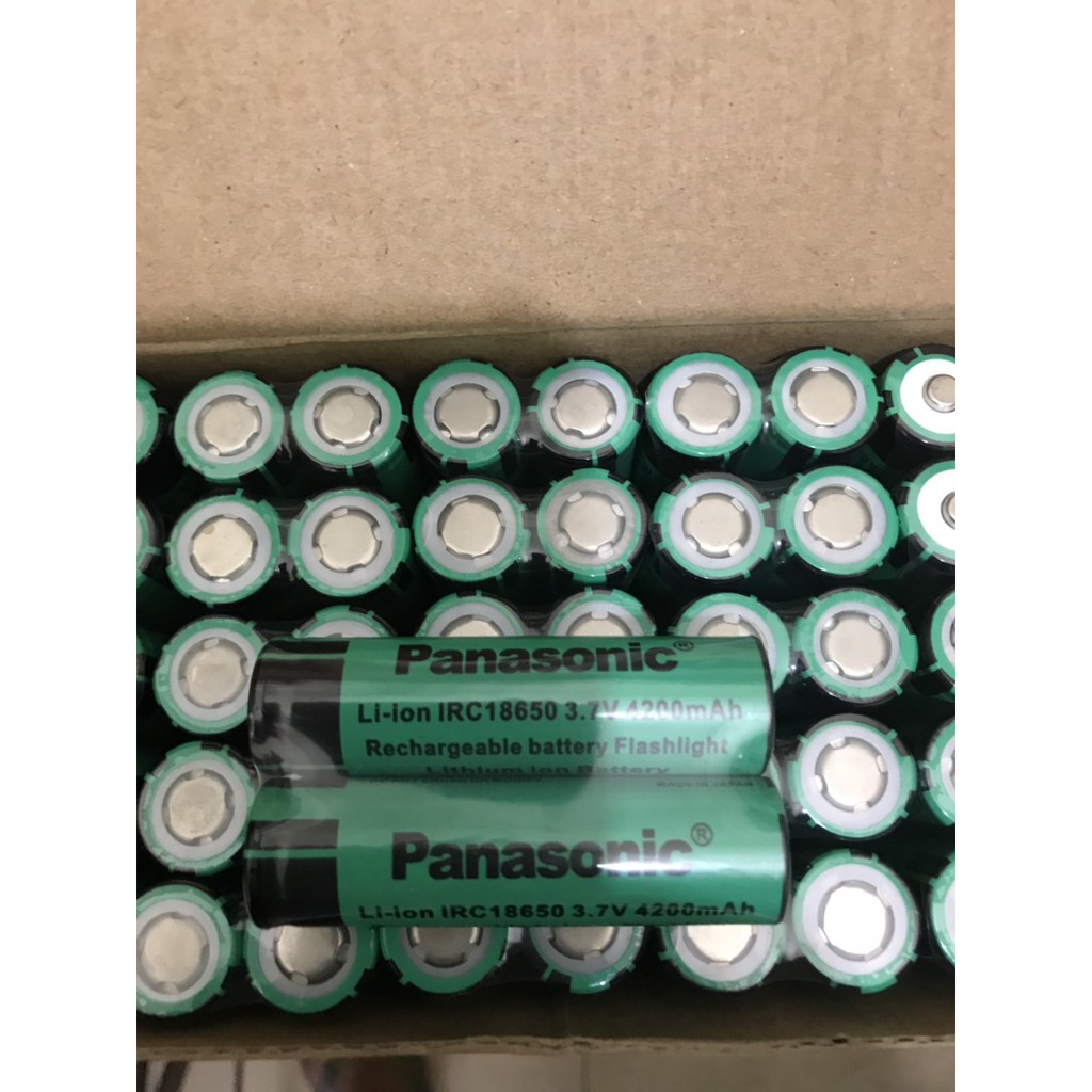 Pin Sạc Panasonic IRC 18650 3.7V - 4200MAH