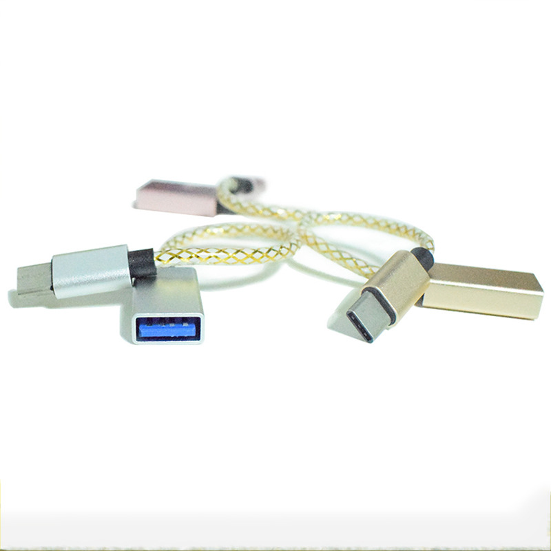 Cable OTG Type-C cho điện thoại và máy tính bản android (USB Type-C  ra USB)