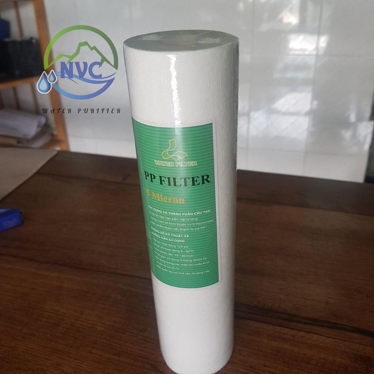Combo 5 lõi lọc số 1 PP 5 micron 10 inch không bịt