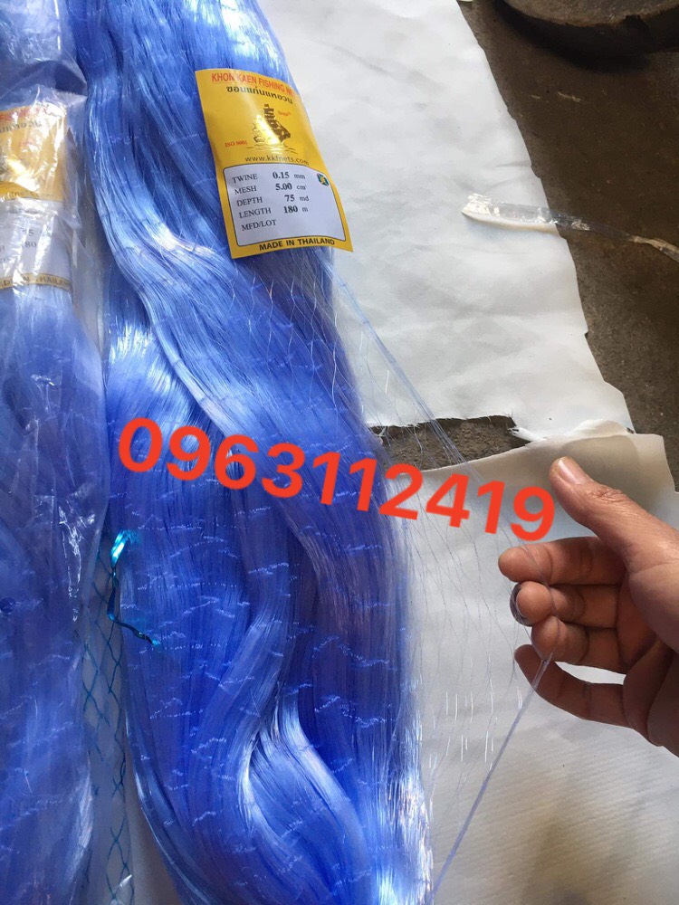 Ruột lưới đánh cá thái lan cước 0.15mm