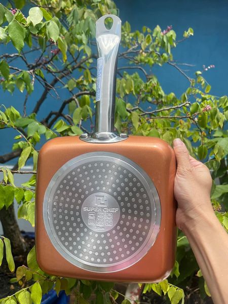 CHẢO VUÔNG SUPER CHEF size 24cm