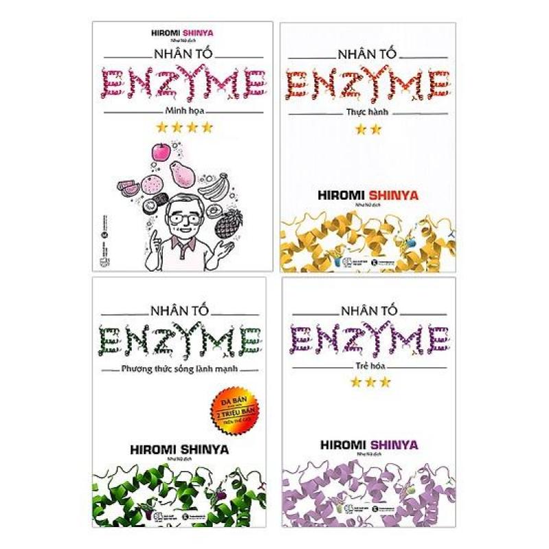 Mua Trọn bộ Nhân Tố Enzyme (4 cuốn) - Hỉomi shinya