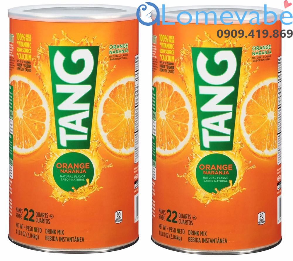 BỘT PHA NƯỚC CAM TANG 2.04KG CỦA MỸ