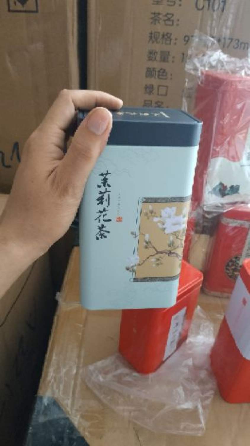 Vỏ hộp trà sắt 250g