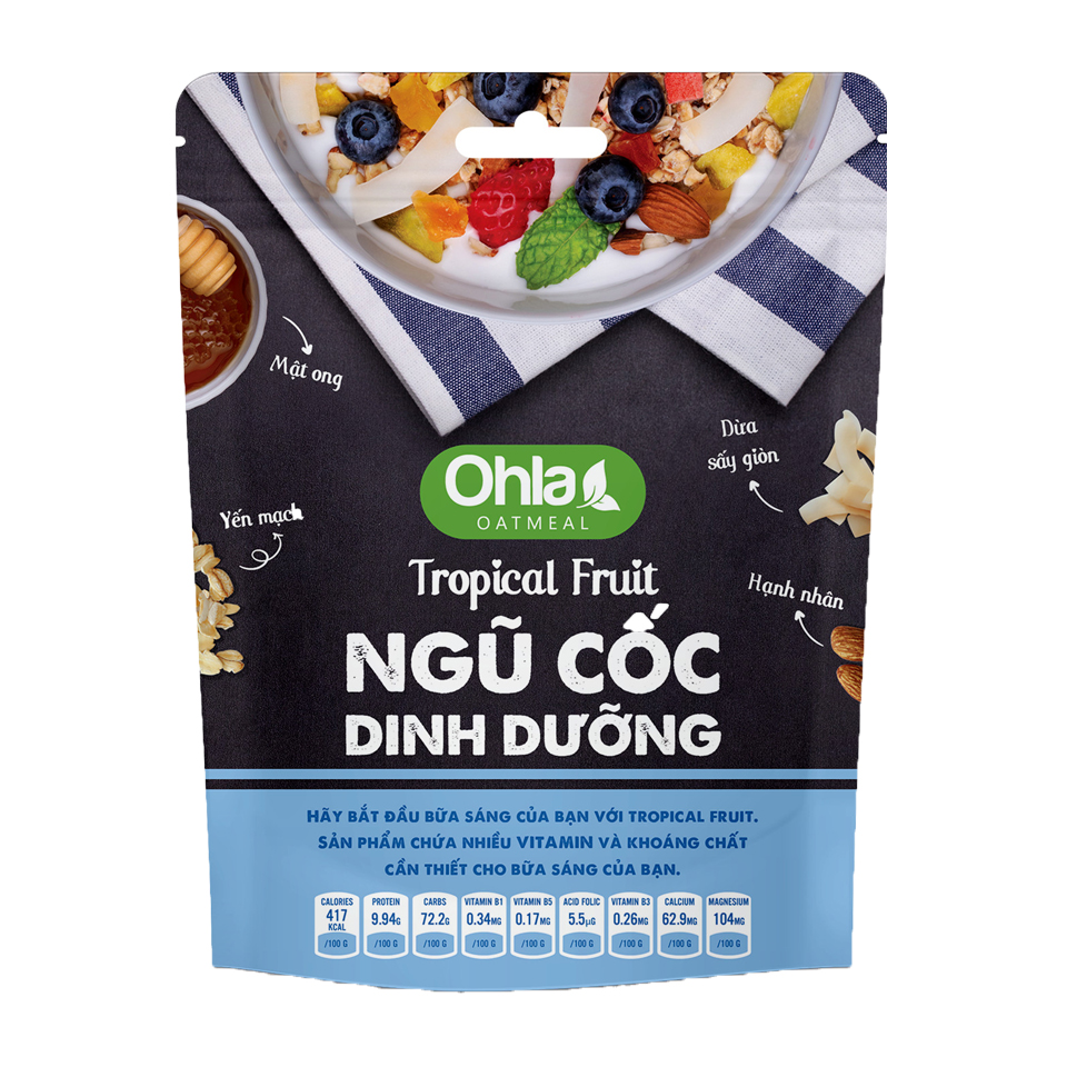 Ngũ Cốc Dinh Dưỡng Tropical Fruit - 180gr
