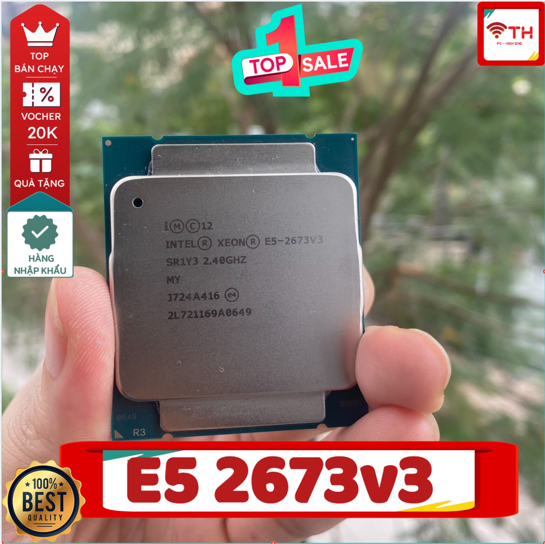 CPU Intel Xeon E5 2696 V3 Socket LGA 2011-3 2.30 GHz 18 Nhân 36 Luồng ...