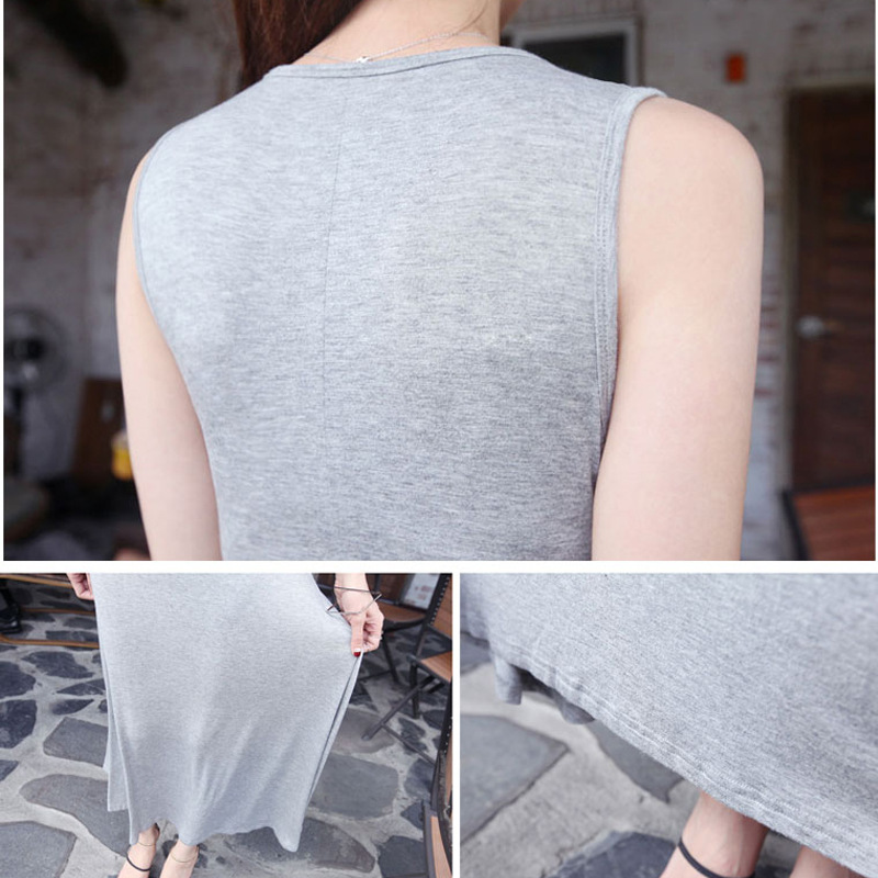 Đầm Maxi thun dài hàng nhập DB32