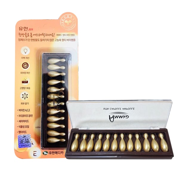 Collagen tươi Hàn Quốc Multi Vita Ampoule vỉ 12 viên