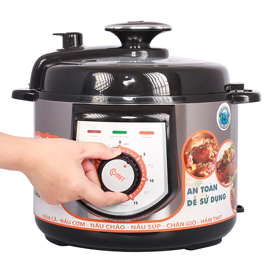 Nồi áp suất điện Comet CM6150 5 lít