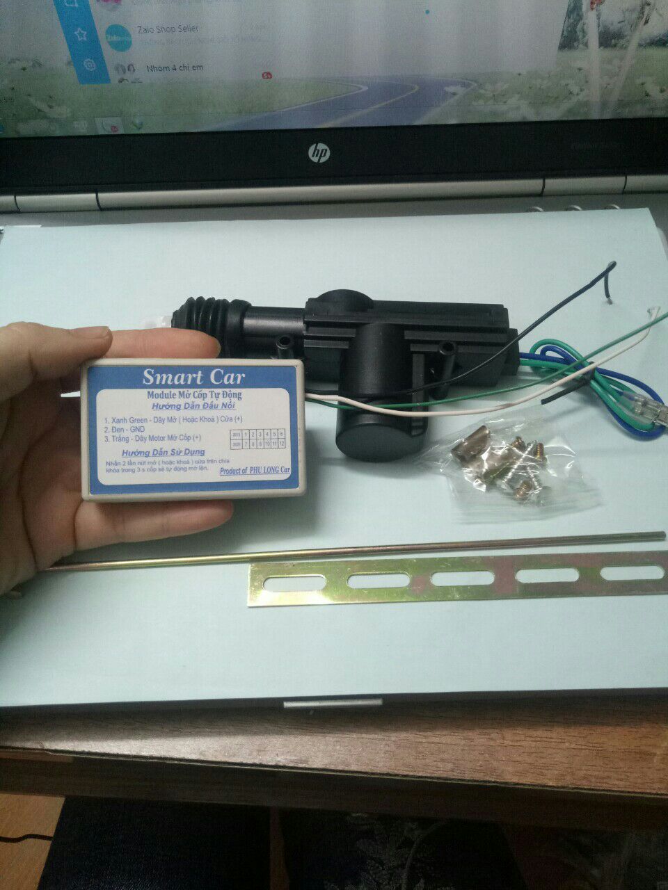 Module mở cốp tất cả các dòng xe tặng kèm chuột cửa