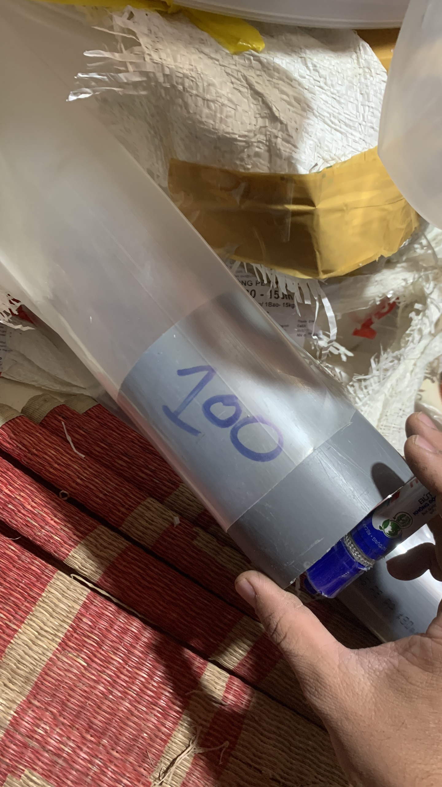 Ống dẫn nước màu TRẮNG phi 48-60-76-90-110 độ dày 0.35mm