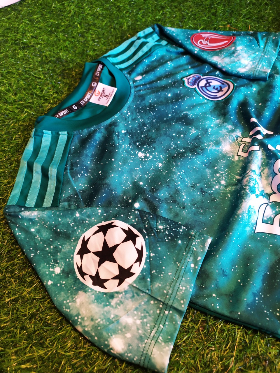 [HÌNH CHỤP TRỰC TIẾP TỪ SẢN PHẪM TẠI SHOP]Áo Quần Bóng Đá CLB REAL GALAXY 2020-2021
