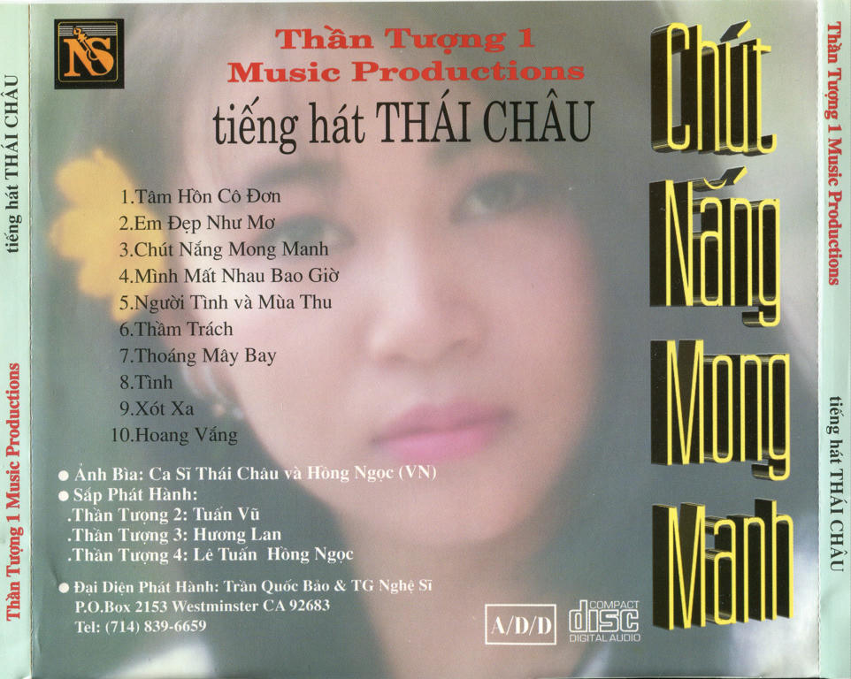 Chút Nắng Mong Manh - Thái Châu (Thần Tượng CD001)