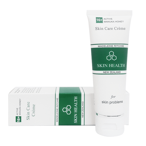 Manuka 16+ Skin Health Crème 80ml Kem mật ong Manuka 16+ phục hồi da kích ứng, giảm ngứa rát, giảm mụn