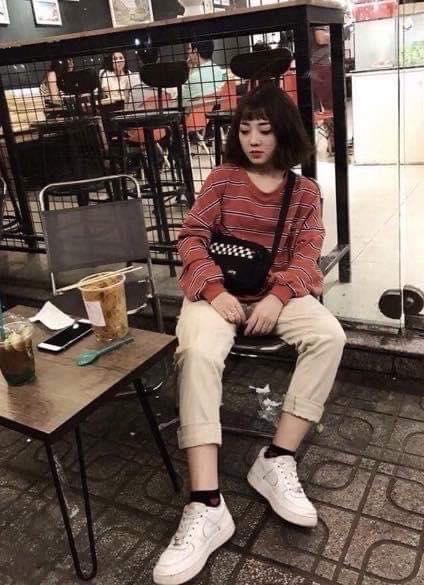 Quần kaki nữ ống côn siêu hot