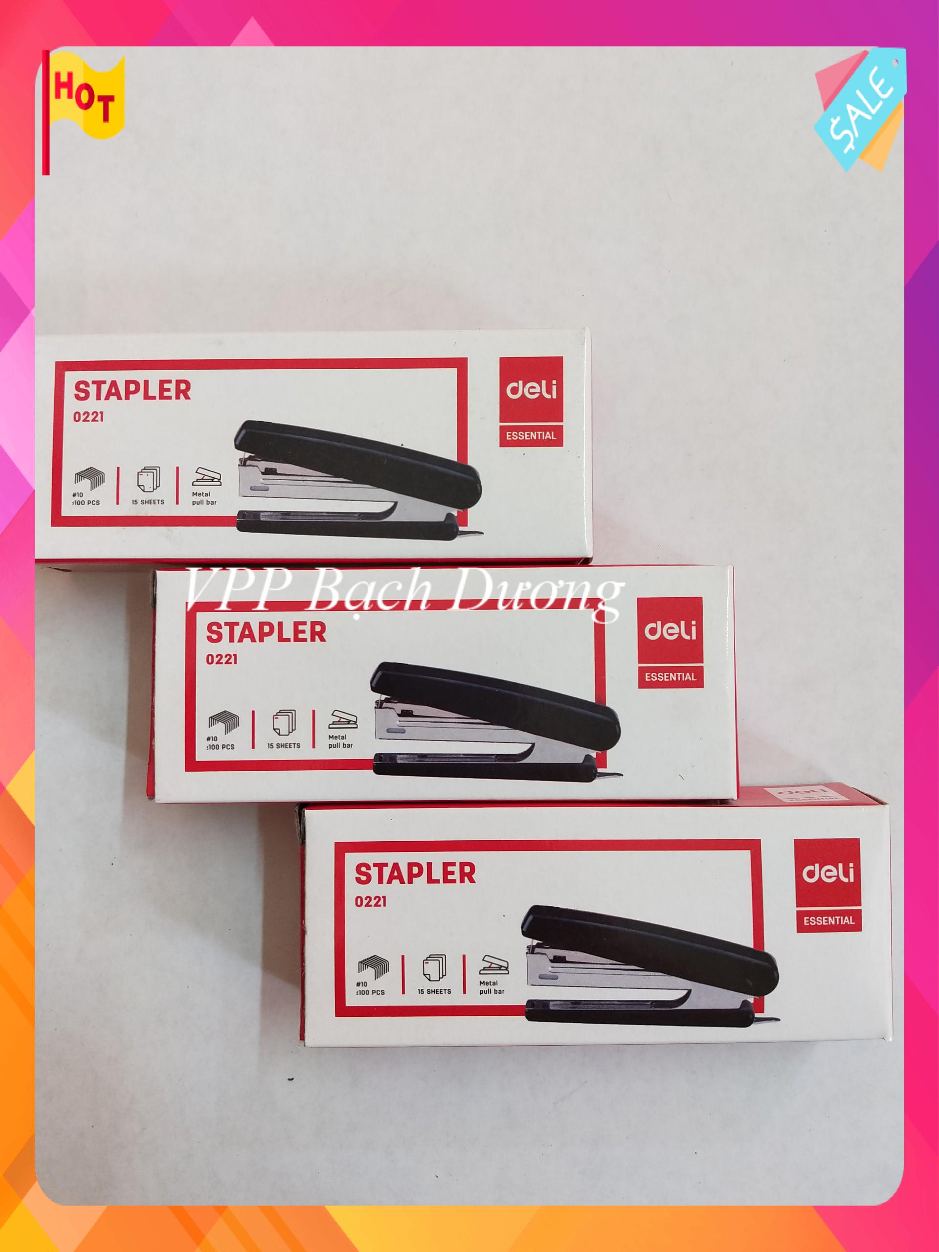 Máy bấm 10 Deli 0221- cái