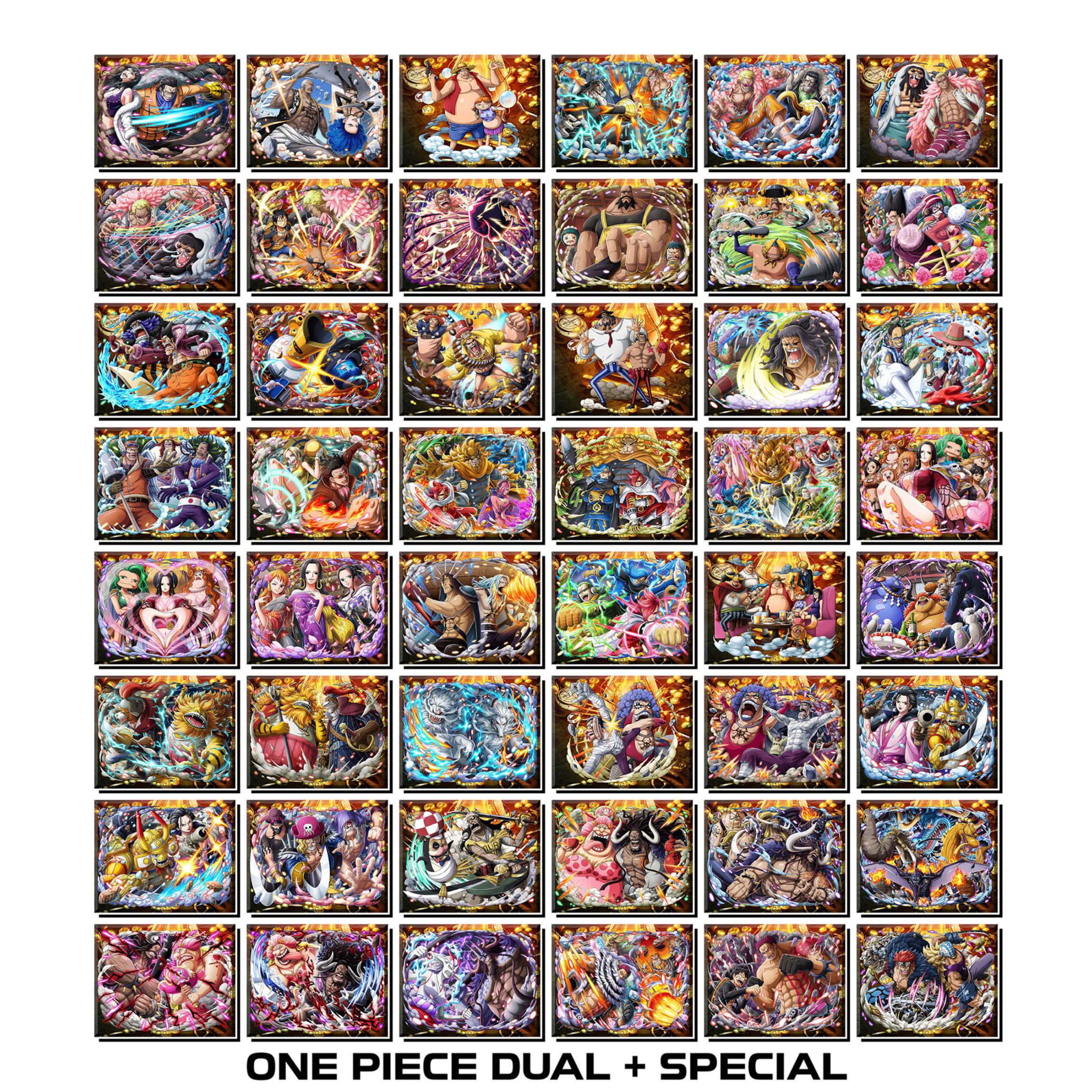 [Độc Quyền Phản Quang 7 Màu] - Phần 5 - Thẻ Bài One Piece - Dual Character & Special
