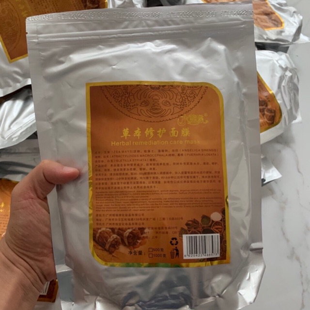 Bột đắp mặt nạ Thuốc bắc trắng da