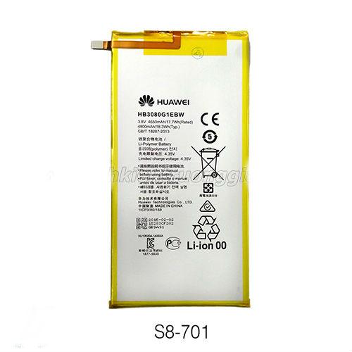 [HCM]PIN HUAWEI S8-701 ( HB3080G1EBW )/T1-8.0/T1-A21 BẢO HÀNH : 6 THÁNG