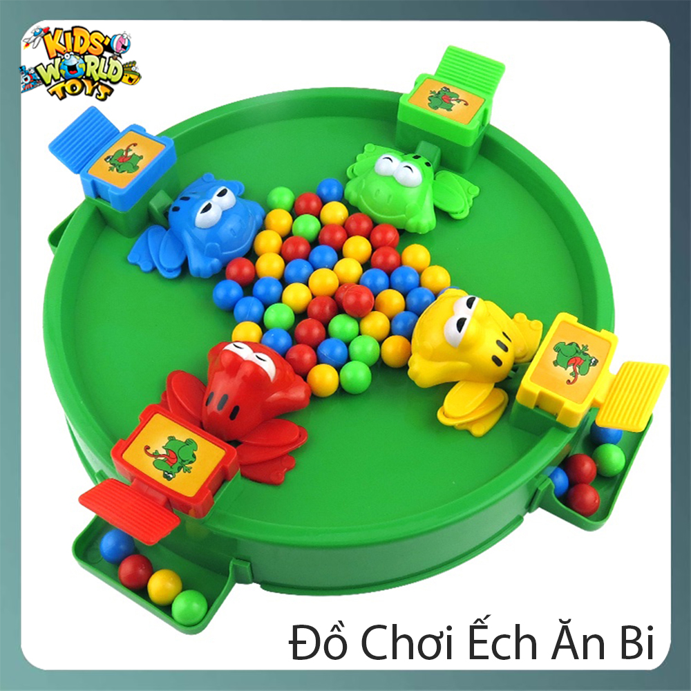 Đồ chơi trẻ em bộ ếch ăn bi kẹo vui nhộn cho bé
