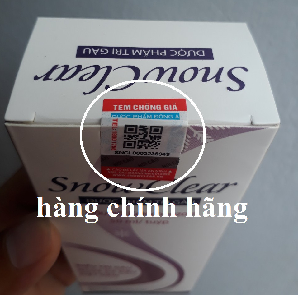 Dầu gội Snow clear (hộp 50ml)