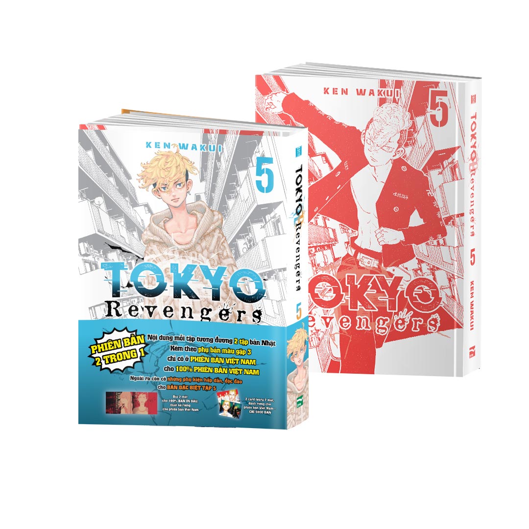 Sách - Combo Tokyo 卍 Revengers - 1 Đến 5
