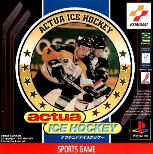 Game ps1 actua ice hockey