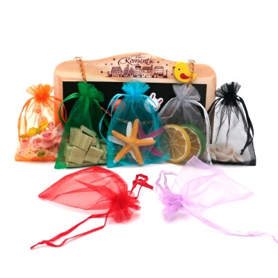Sét 10 túi lưới dây rút size 10*15 PK031