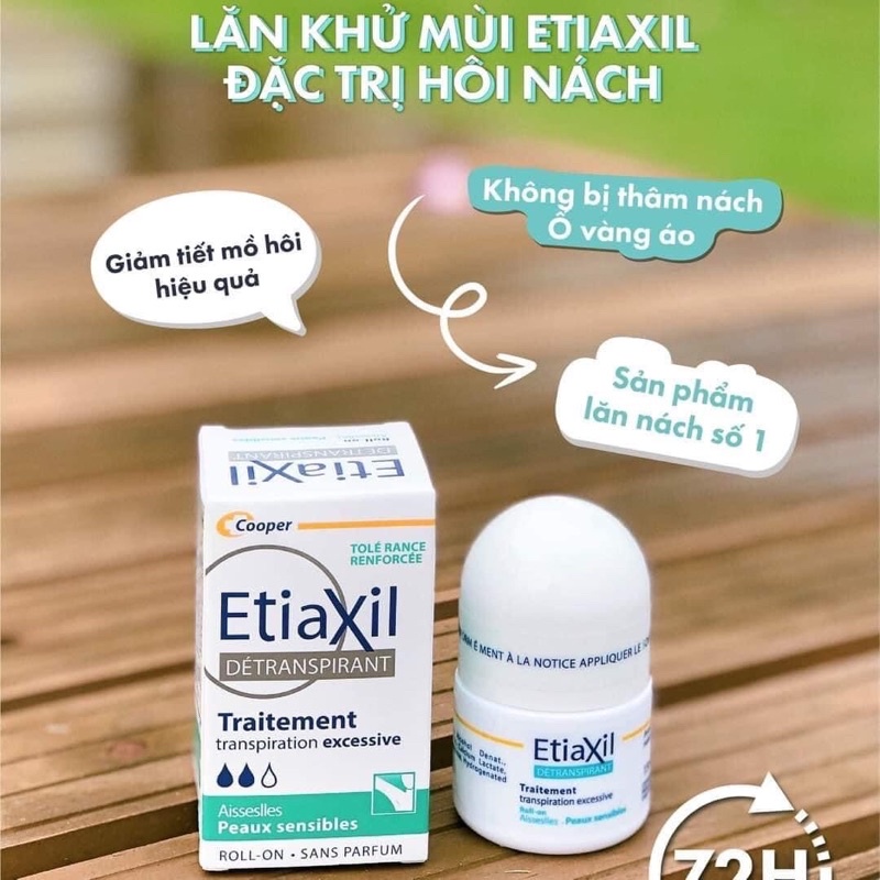 Combo 2 chai Lăn Khử Mùi Etiaxil