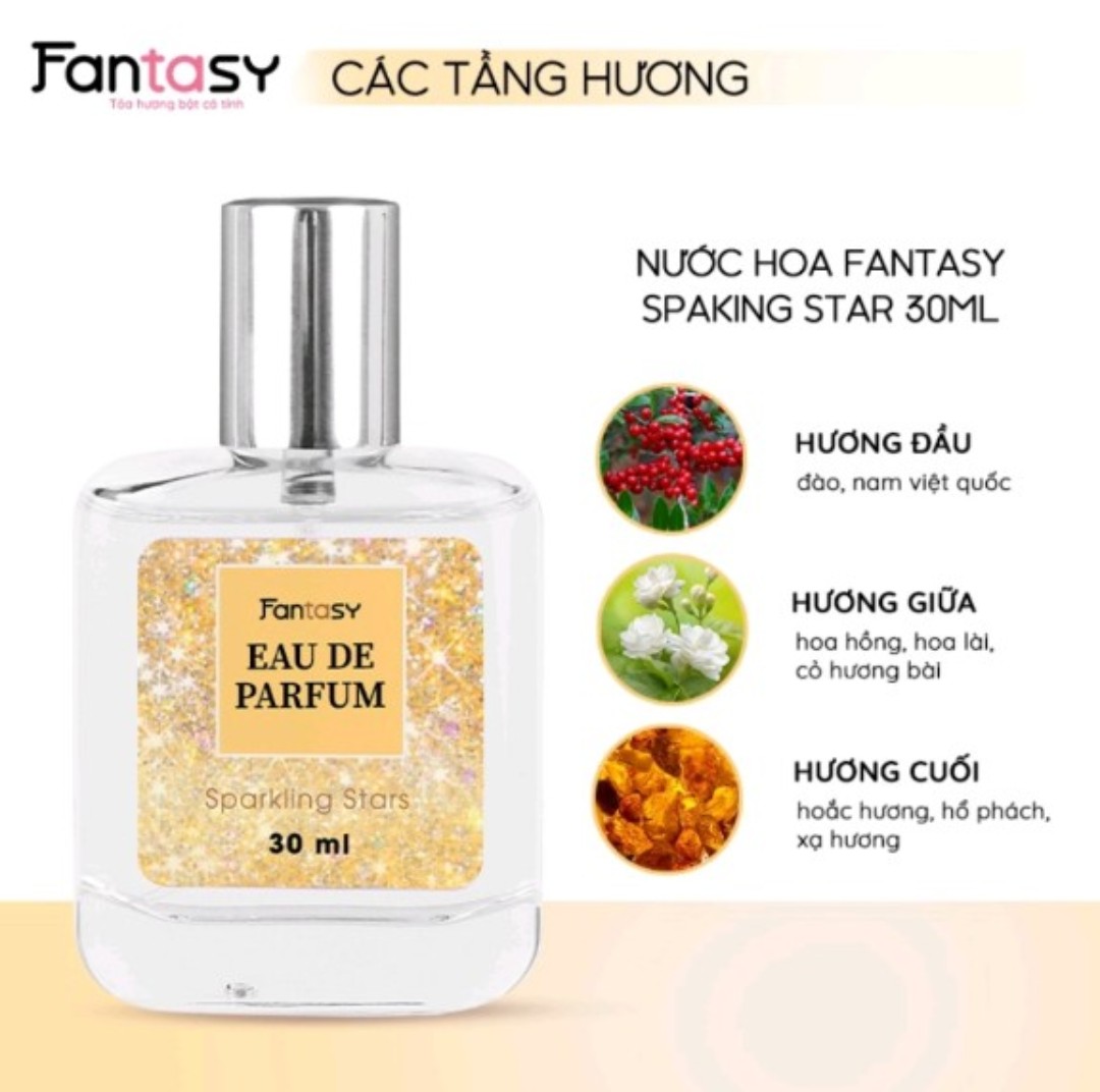 NƯỚC HOA FANTASY 30ML ( 5 MÙI HƯƠNG)
