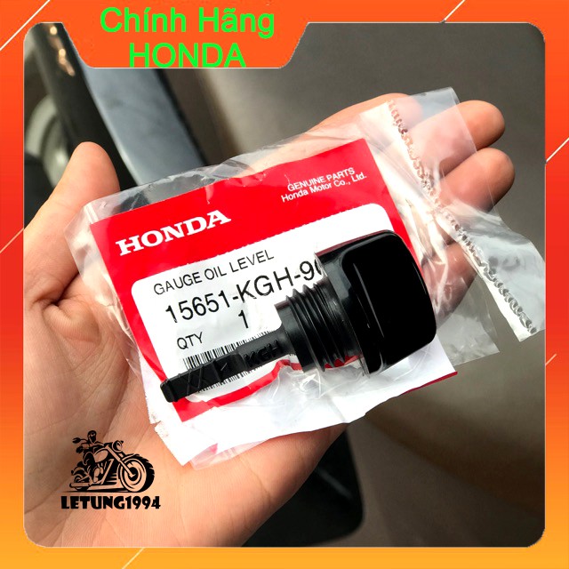 Que thăm dầu - Ty thăm nhớt - Thước thăm dầu winner X chính hãng Honda