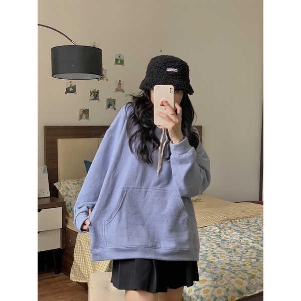 [HD2] KIM - Áo nỉ mũ trơn - Hoodie Basic 2021