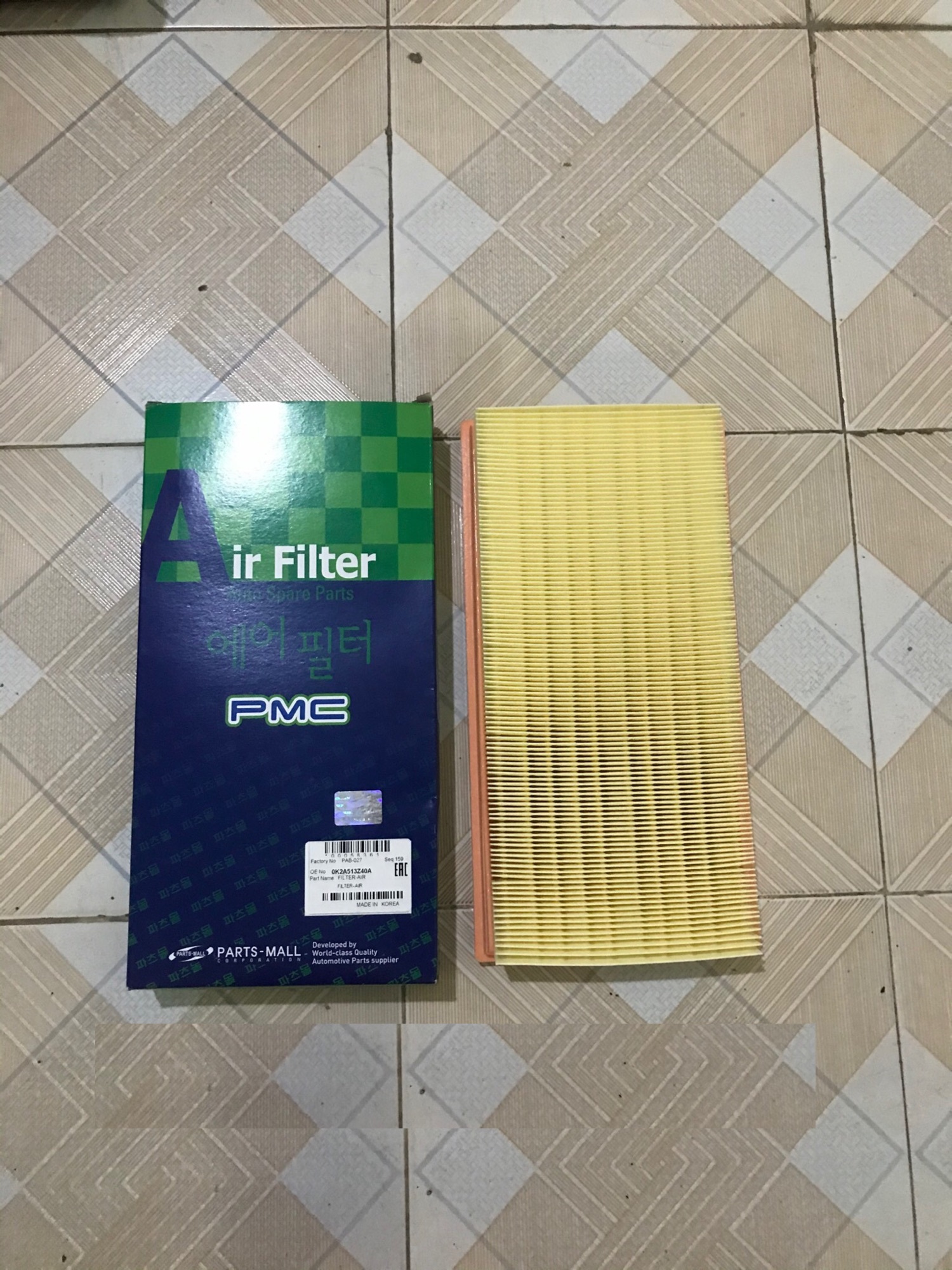 LỌC GIÓ ĐỘNG CƠ KIA SPECTRA