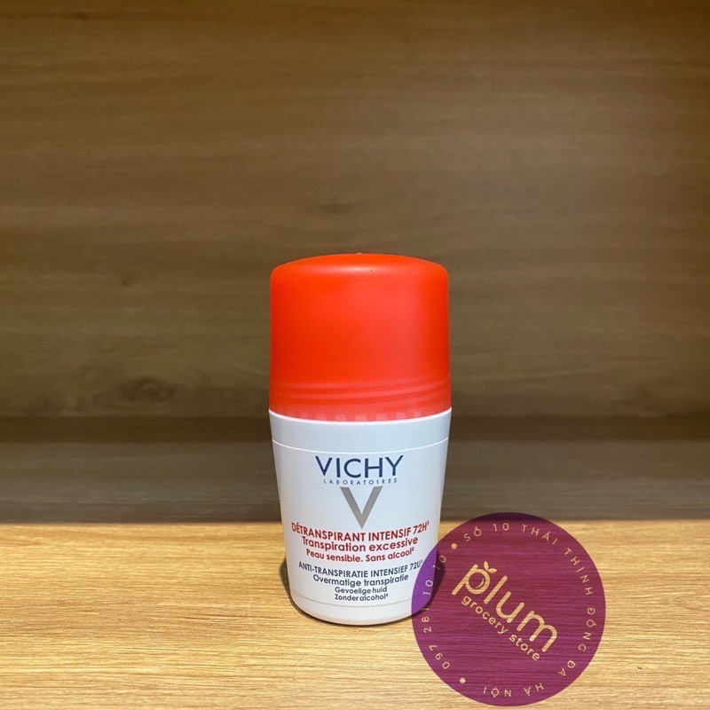 Lăn khử mùi Vichy Pháp dạng nước 50ml