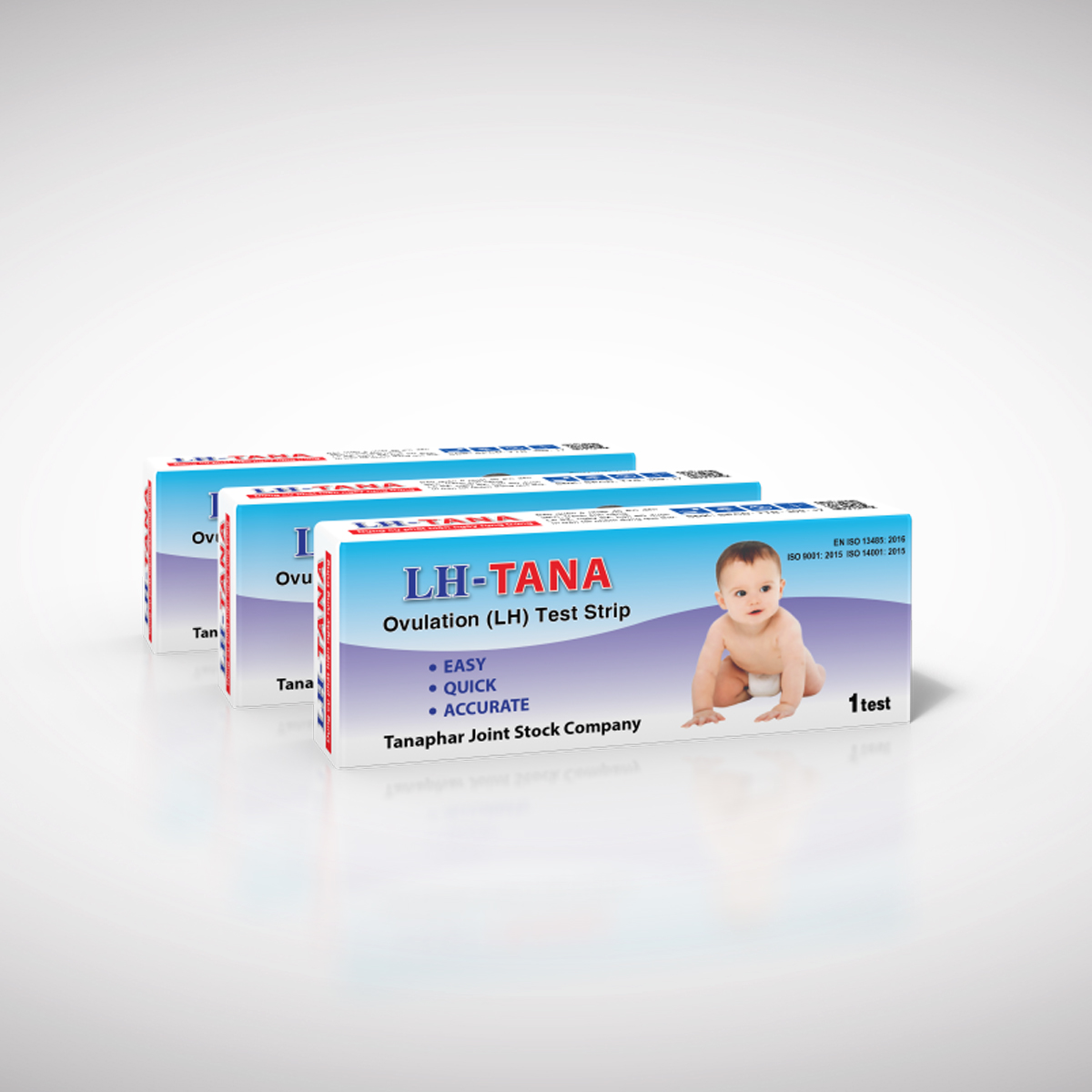 [HCM] Que thử rụng trứng LH TANA Tanaphar Ovulation Test Strip bộ dụng cụ phát hiện ngày rụng trứng, giúp sinh con hiệu quả