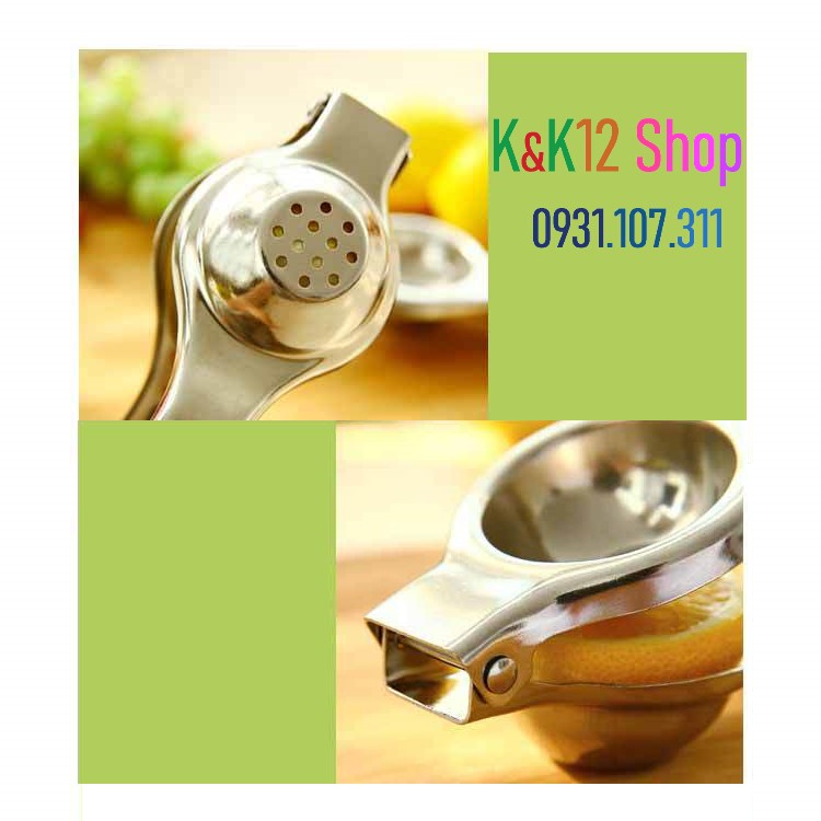 [HCM]Dụng cụ ép chanh vắt chanh lấy nước cốt chanh.