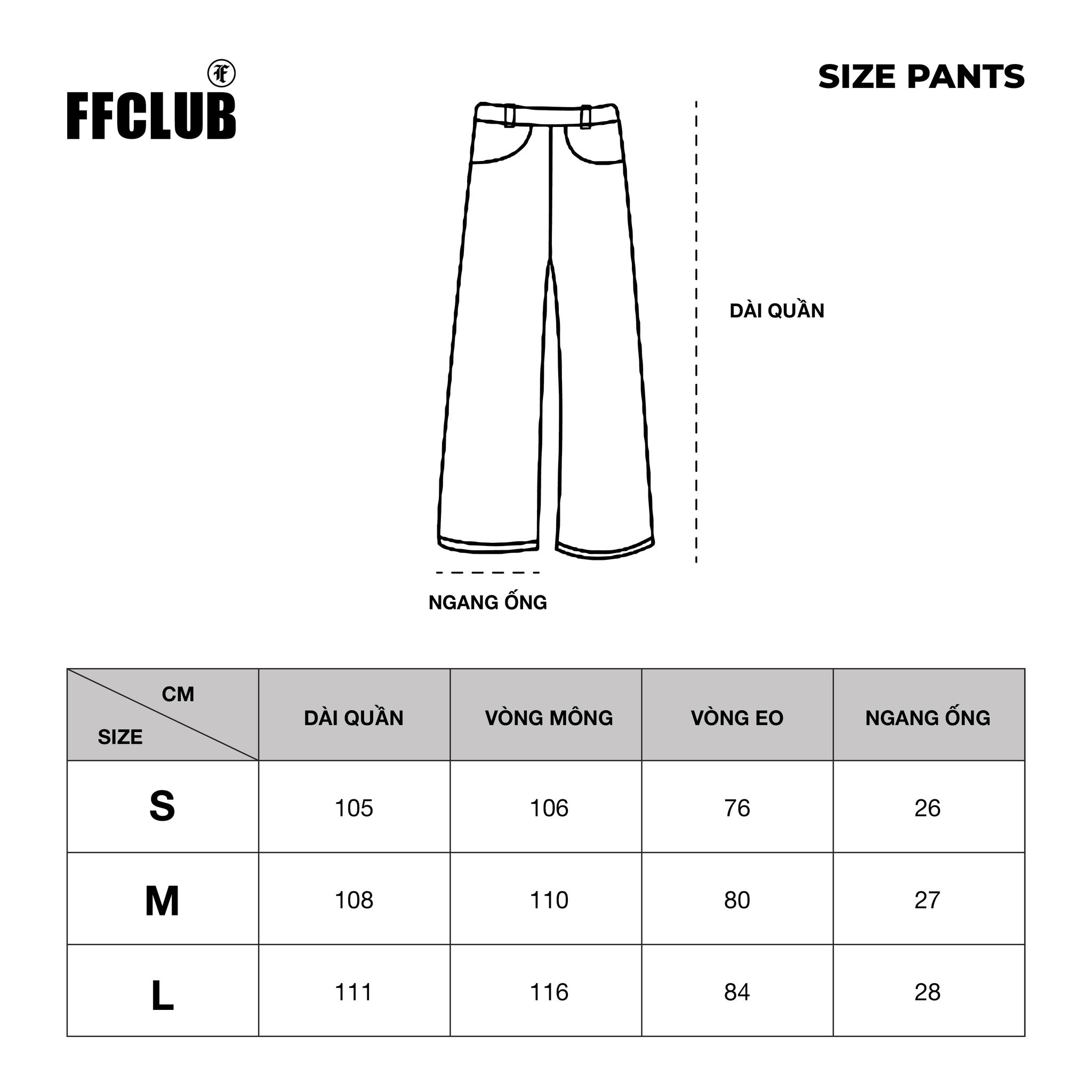 QUẦN FF FRIENDS FOREVER LOW RISE JEANS