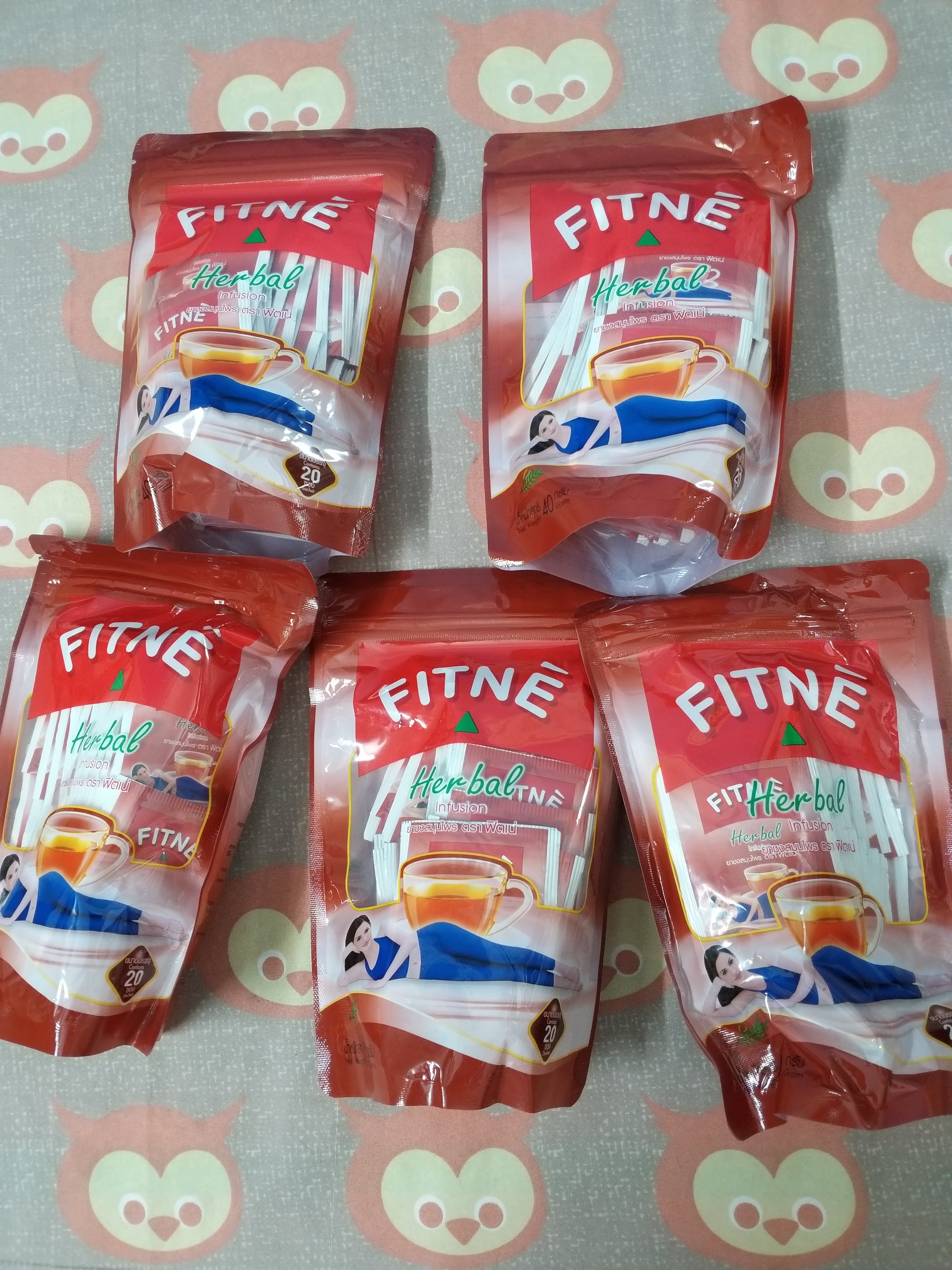 Combo 5 túi trà Fitne thái lan