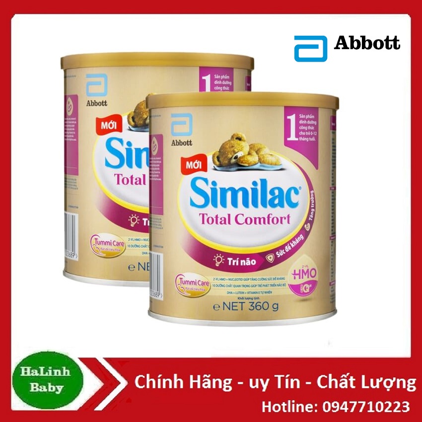 Sữa SimilacTotal Comfort số 1, 1+ 360g [Date 2024].....